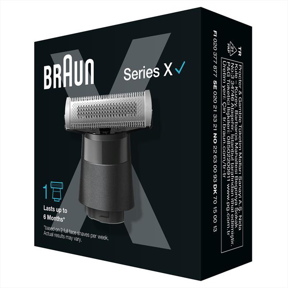 Immagine del prodotto BRAUN - SERIES X LAMA DI RICAMBIO XT20-NERO