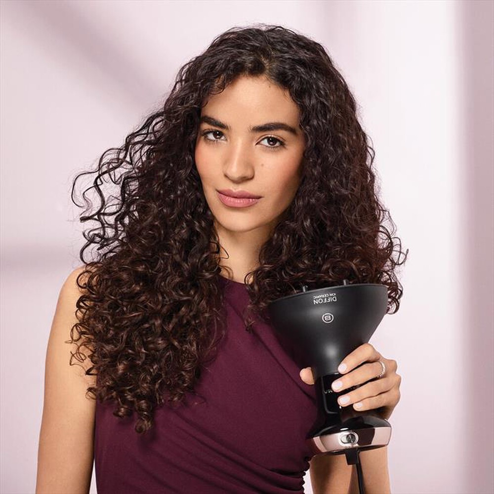 Immagine del prodotto BELLISSIMA IMETEC - DIFFUSORE AD ARIA CALDA DIFFON ION CERAMIC-Matt Black, Pink Rose