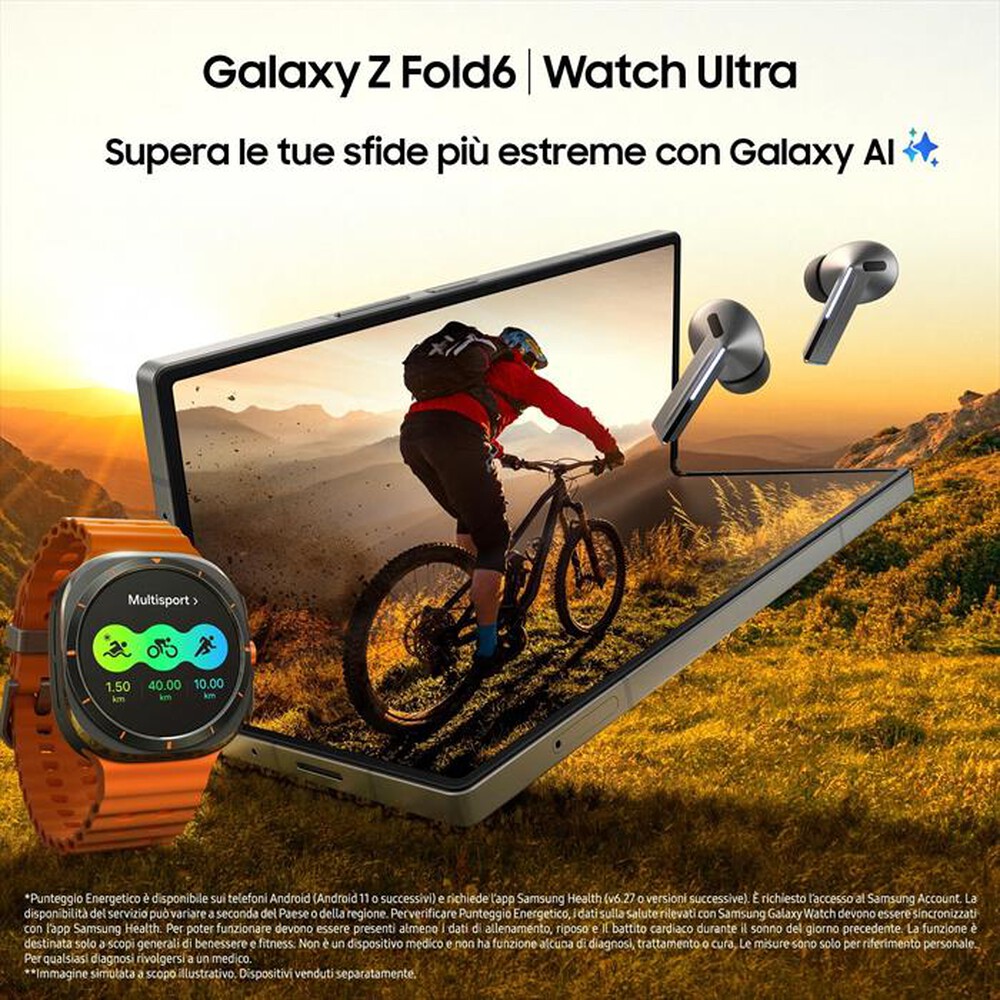 "SAMSUNG - Galaxy Z Fold6 12+256GB-Silver Shadow"