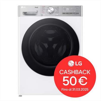LG - Lavatrice AI DD R9 F4R9009TPWC 9kg Classe A-Bianca