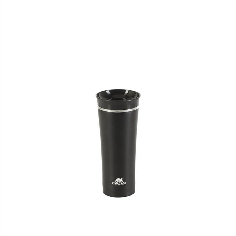 "RIVACASE - 90343BK TAZZA DA VIAGGIO ISOTERMICA DA 0,45 L NERO-Nero"