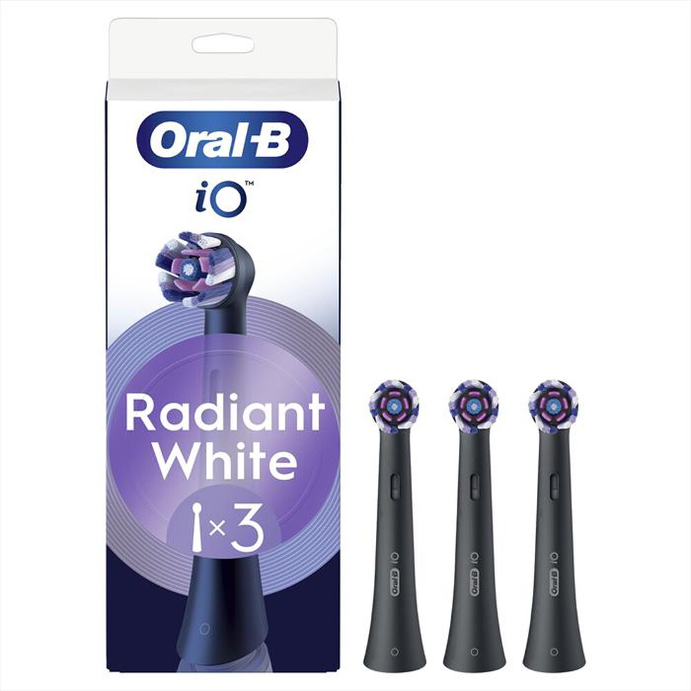 Immagine del prodotto ORAL-B - OB PW REFILL RADIANT WHITE - BLACK X3CT-NERO