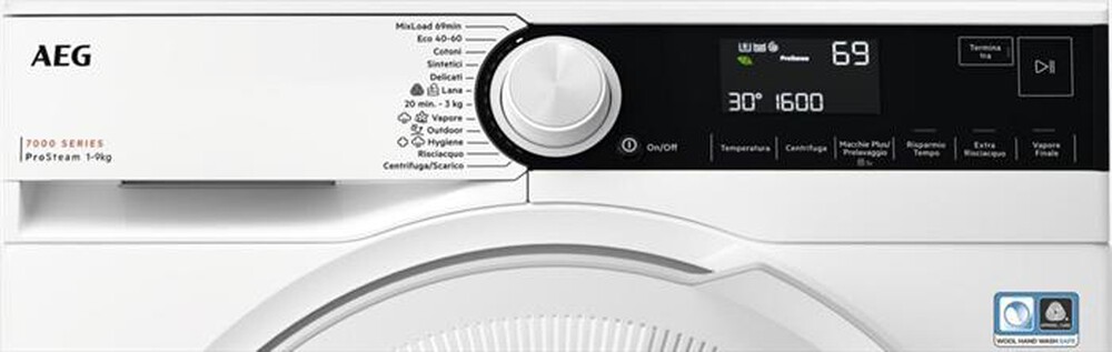 Immagine del prodotto AEG - Lavatrice LR7D96CW 9 Kg Classe A-Bianco
