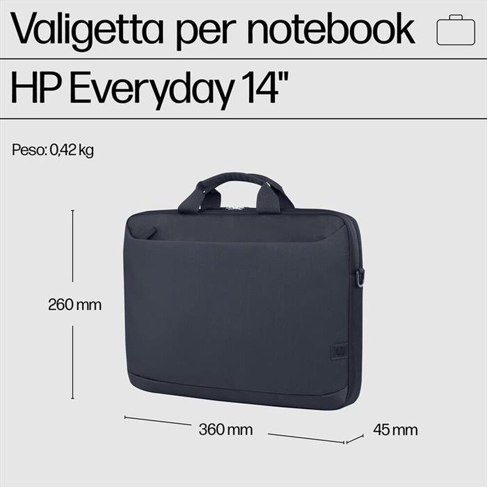 Immagine del prodotto HP - Valigetta per notebook fino a 14" EVERYDAY-Odyssey Gray