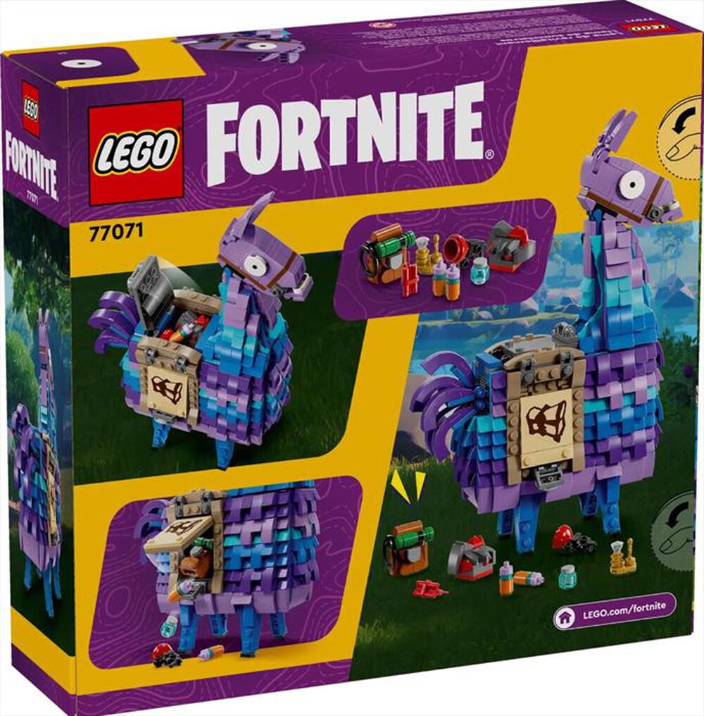 "LEGO - FORTNITE Lama delle scorte - 77071-Multicolore"