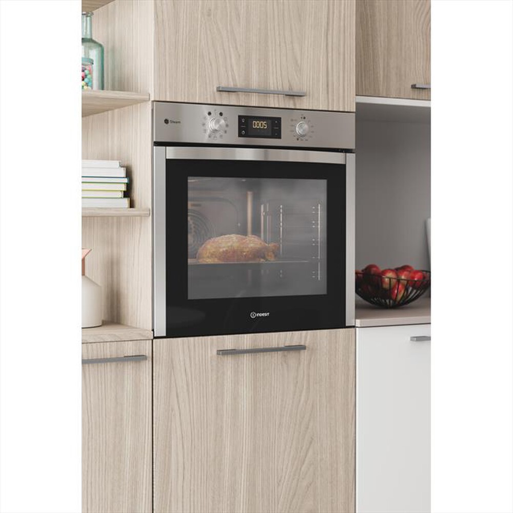 "INDESIT - Forno incasso elettrico STEAM IFWS 5844 JH IX"