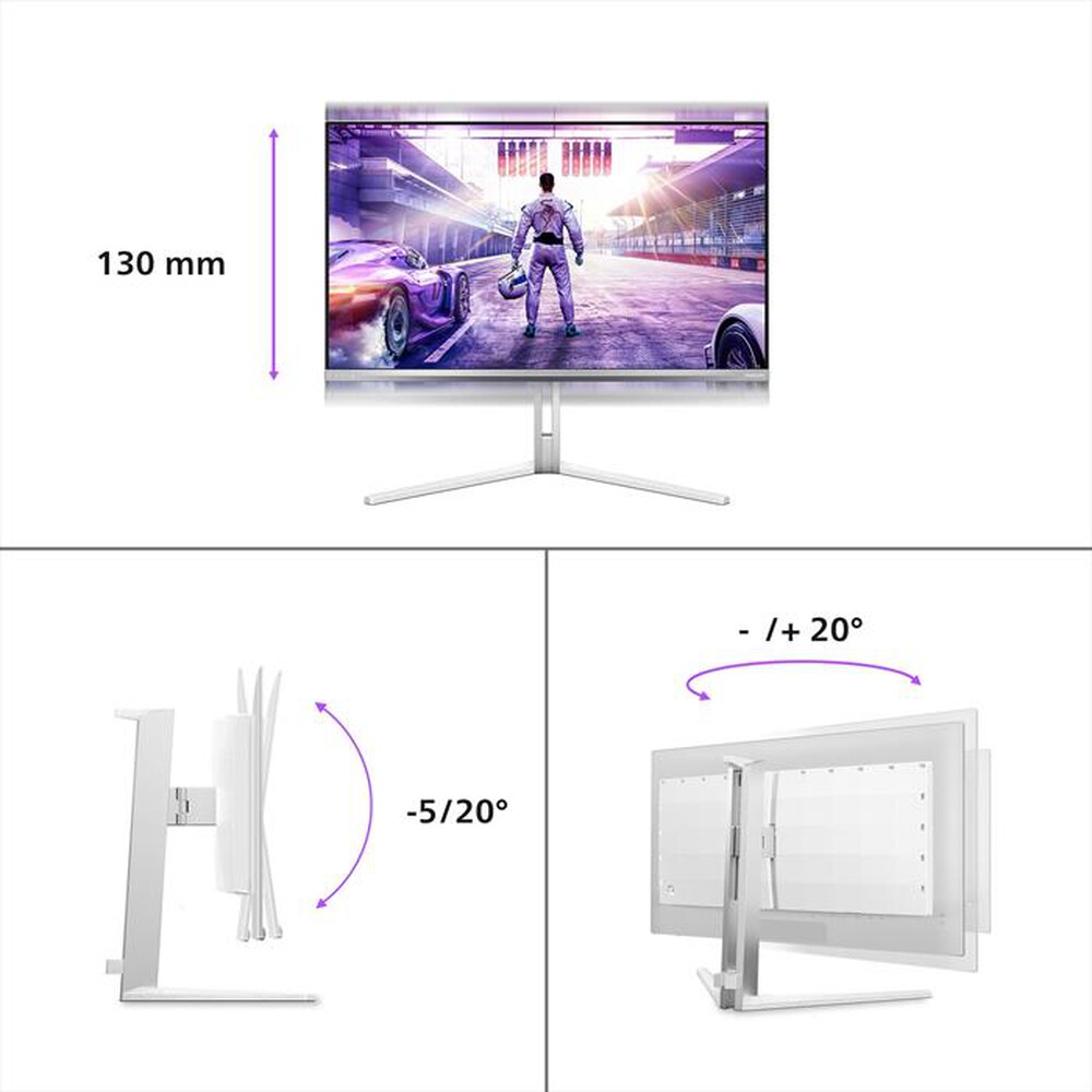 Immagine del prodotto PHILIPS - 27M2N8500/00-grigio bianco