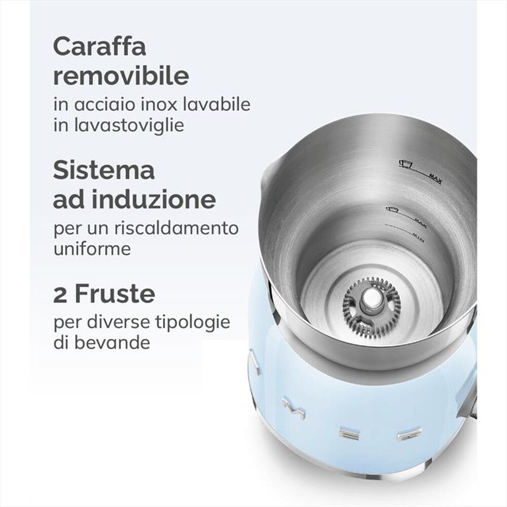 Immagine del prodotto SMEG - Montalatte a induzione MFF11PKEU-Rosa
