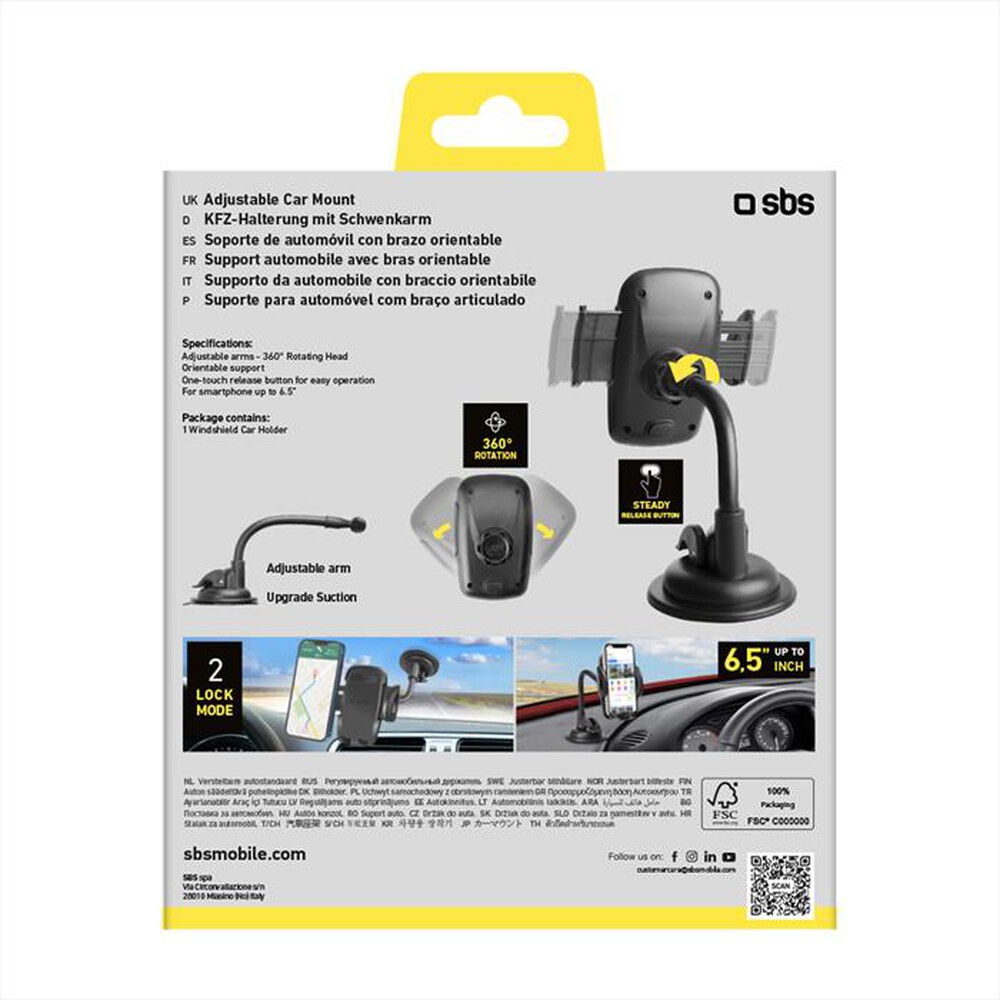 Immagine del prodotto SBS - TE0UCH20W-Nero