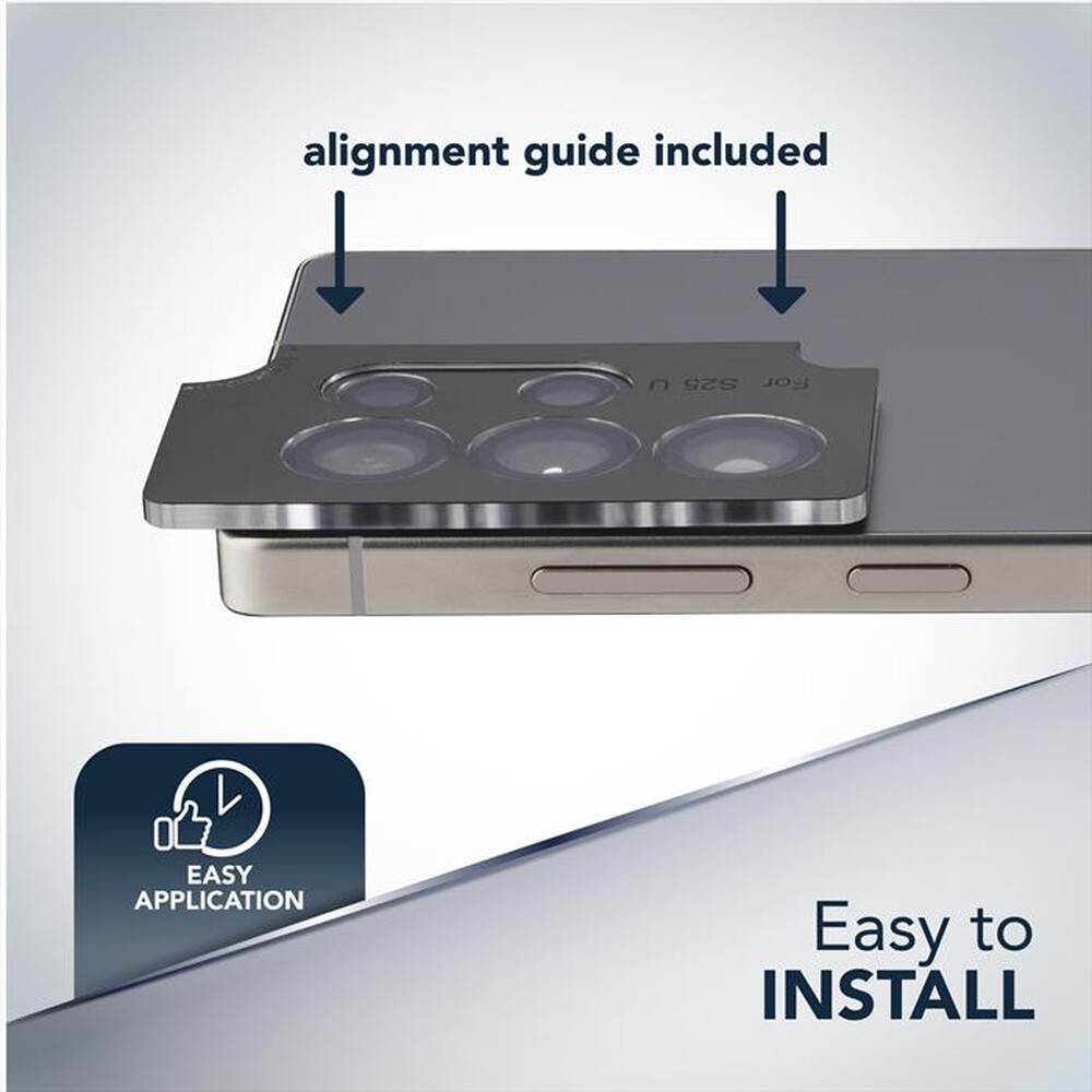 Immagine del prodotto CELLULARLINE - CAMERA LENS RING - GALAXY S25 ULTRA-Trasparente