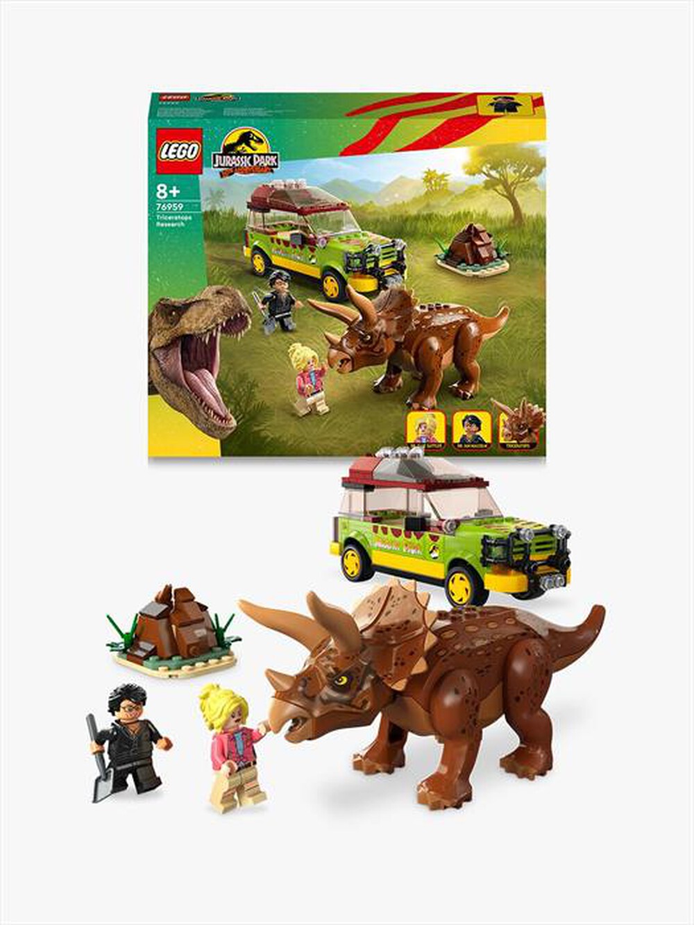 Immagine del prodotto LEGO - JURASSIC WORLD La ricerca del Triceratopo - 76959