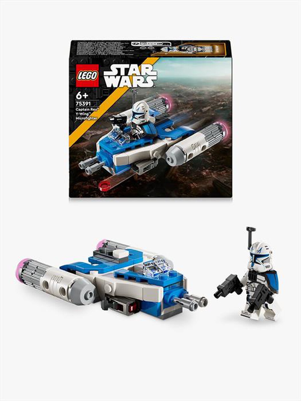 Immagine del prodotto LEGO - STAR WARS Microfighter Y-Wing di Captain Rex 75391