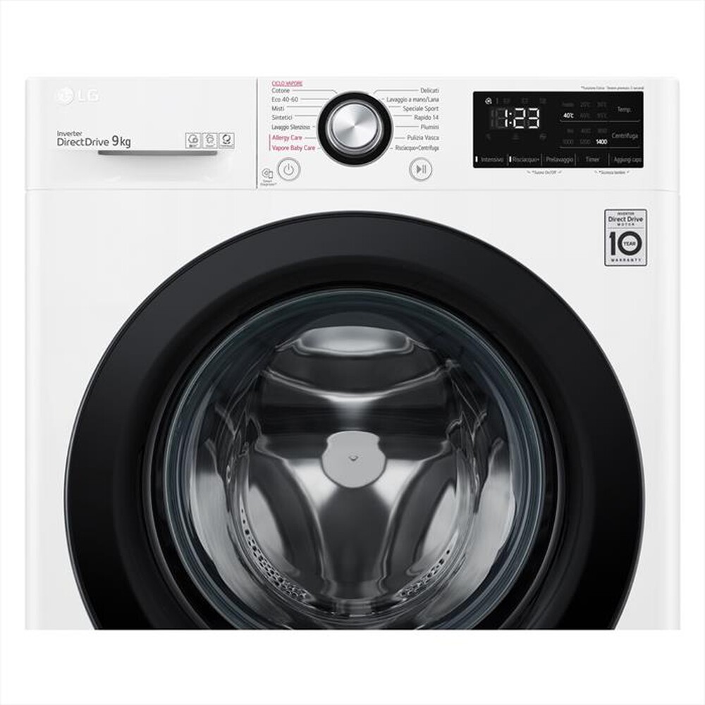 "LG - Lavatrice F4WV309SAE 9 Kg Classe A-White"