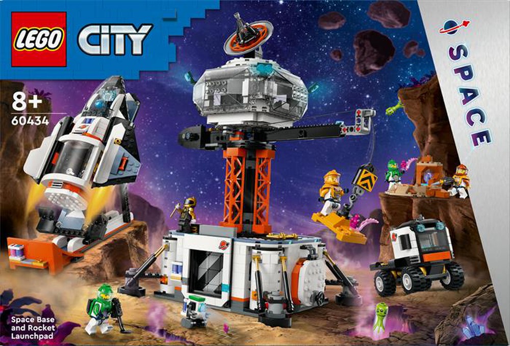Immagine del prodotto LEGO - CITY BASE spaziale e piattaforma di lancio 60434