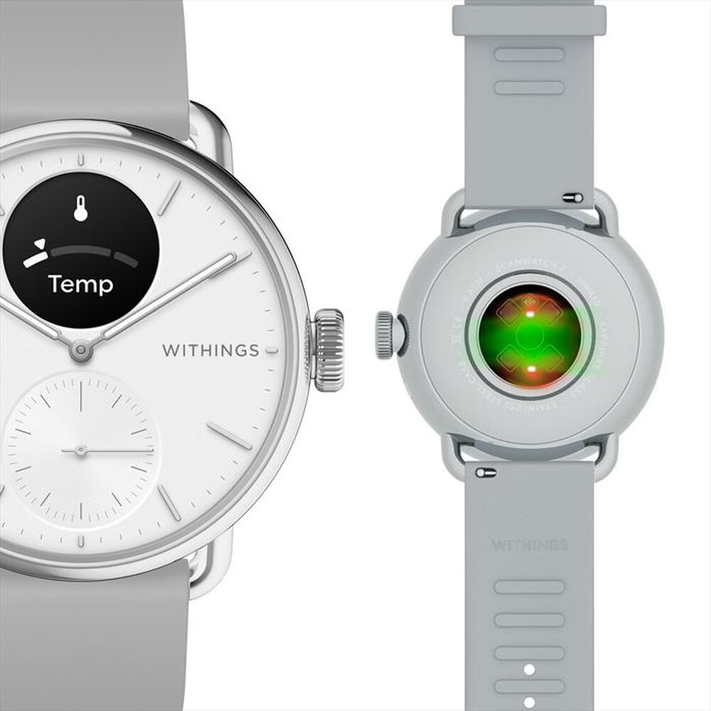 "WITHINGS - Smartwatch SCANWATCH 2 - 38MM-Bianco"