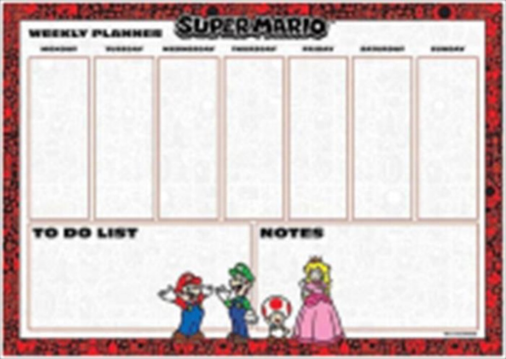 Immagine del prodotto PYRAMID - Planner A4 da Scrivania Super Mario SR73816