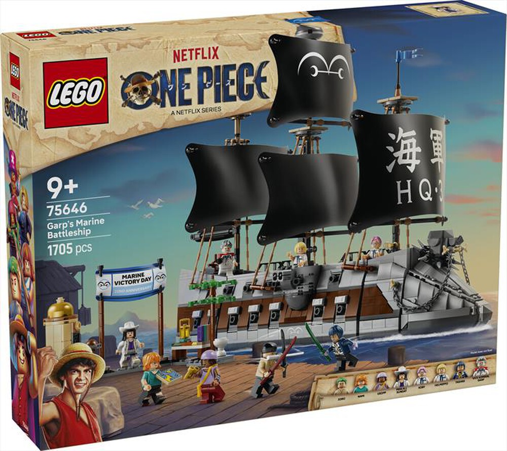 Immagine del prodotto LEGO - ONE PIECE La nave da guerra di Garp - 75646-Multicolore