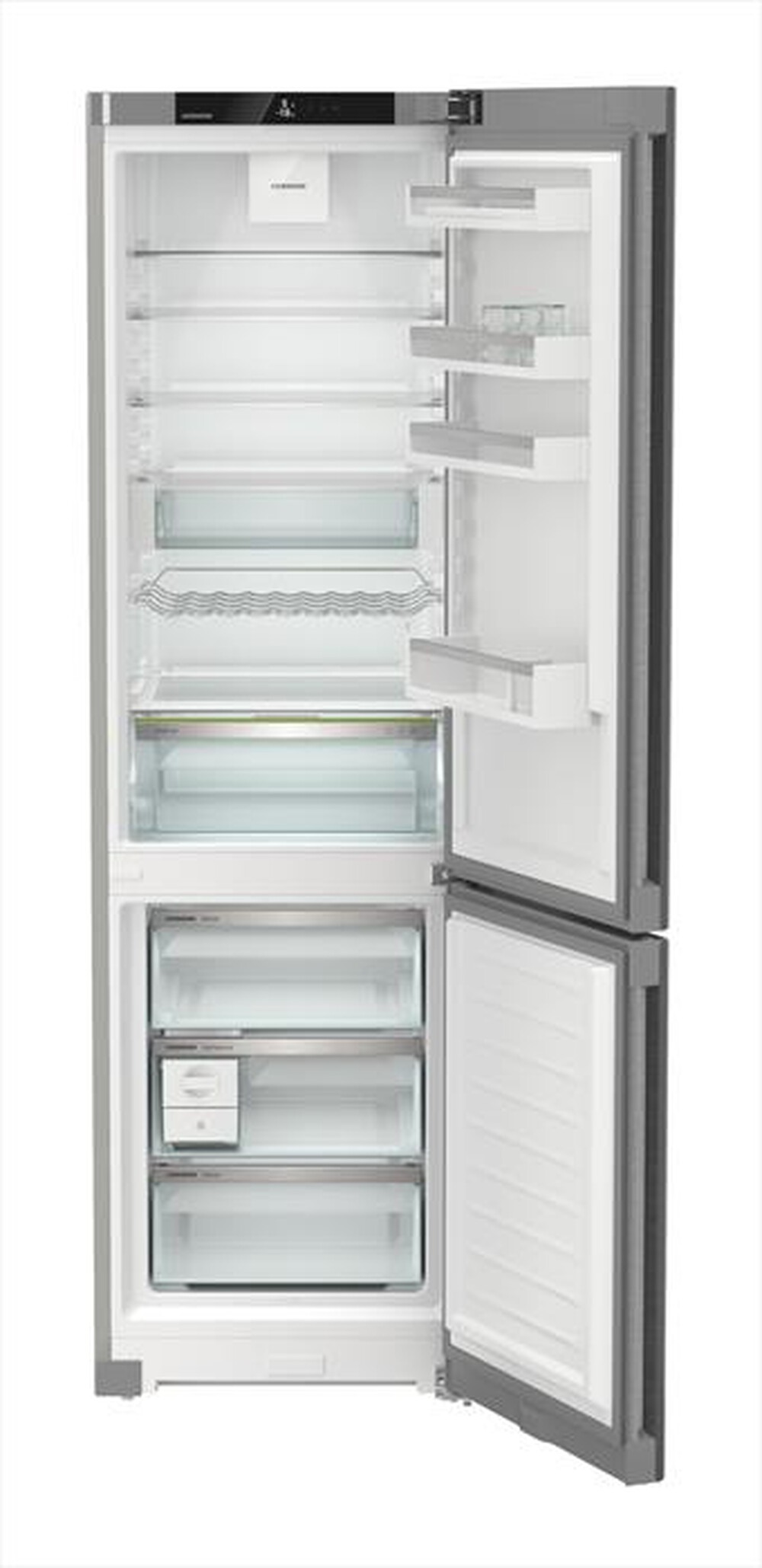 Immagine del prodotto LIEBHERR - Frigorifero combinato CNSDA 5723-22 Classe A 371lt-Acciaio SmartSteel / Silver