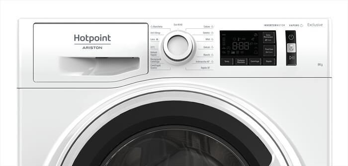 HOTPOINT ARISTON - Lavatrice EU NR328G WW IT N 8 Kg Classe D | Euronics