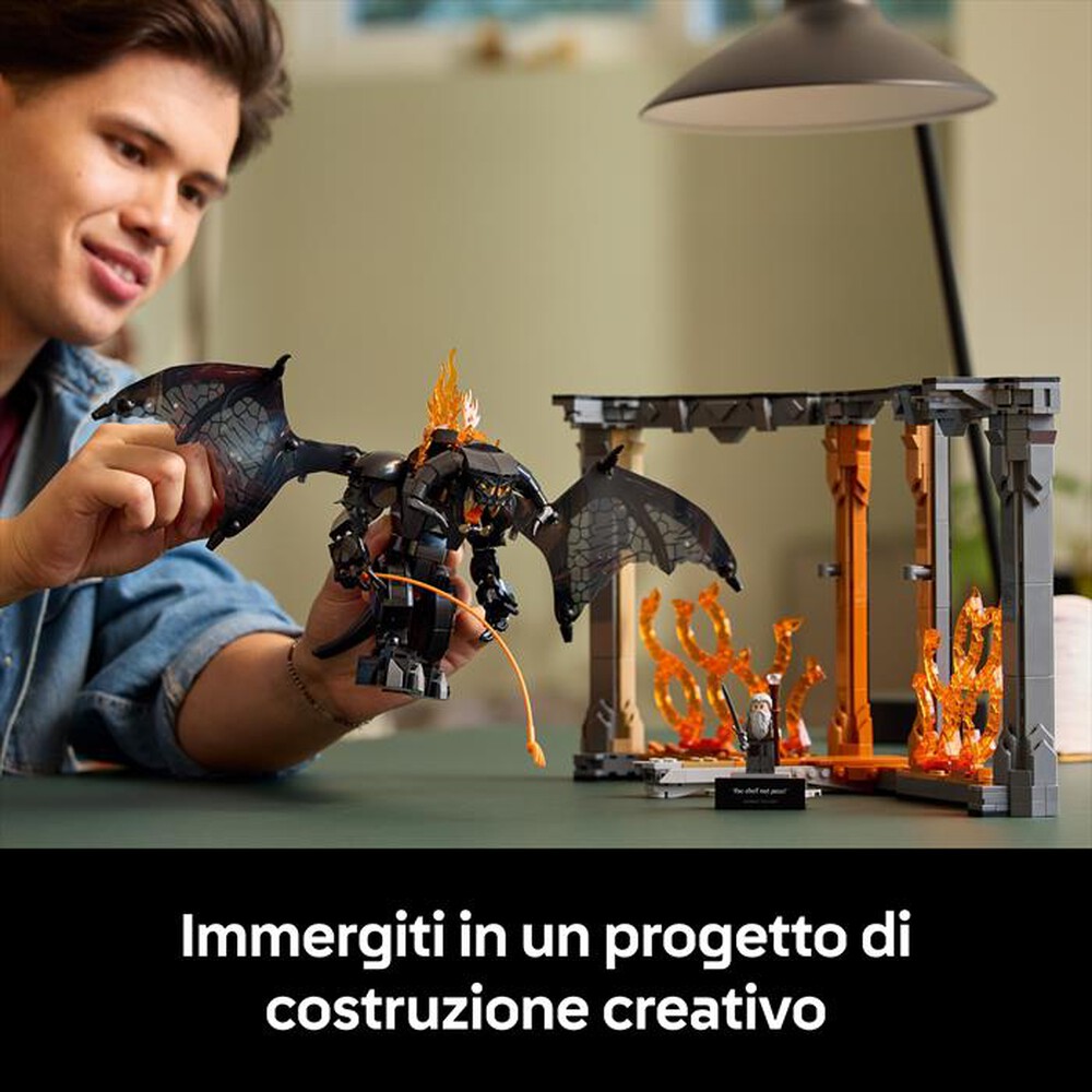 Immagine del prodotto LEGO - ICONS Signore degli Anelli: Book Nook Balrog 10367