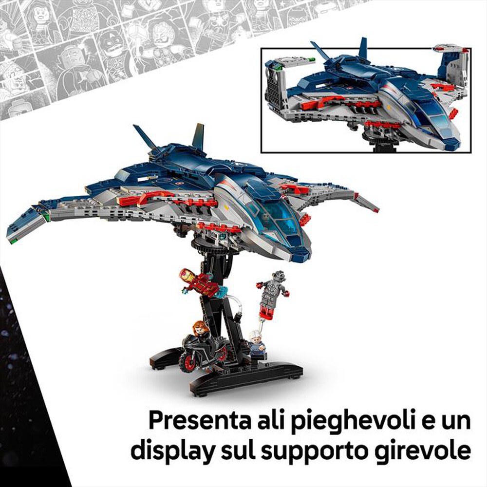 Immagine del prodotto LEGO - SUPER HEROES Quinjet Avengers: Age of Ultron 76325