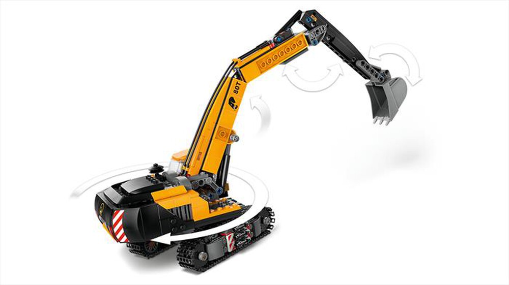 Immagine del prodotto LEGO - CITY BIG VEHICLES Escavatore cantiere giallo 60420
