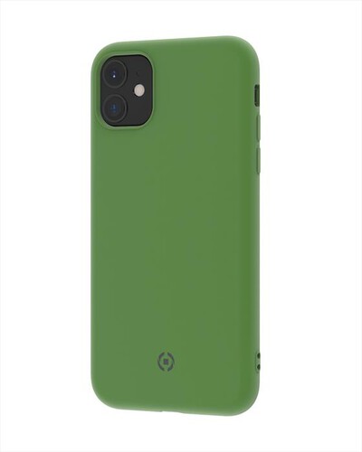 CELLY - LEAF1001GN - LEAF IPHONE 11-Verde/Silicone