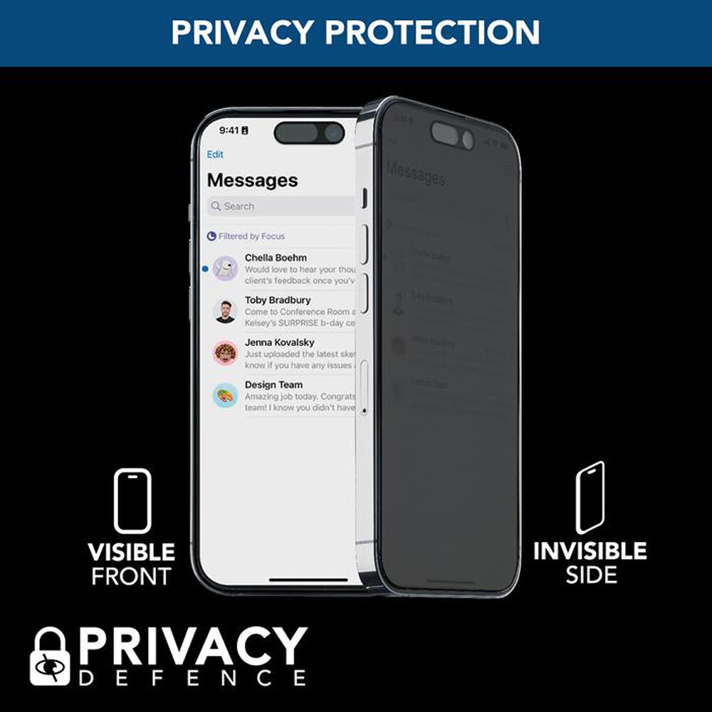 "CELLULARLINE - TOP SECRET ECLIPSE - IPHONE 16-Transparent"