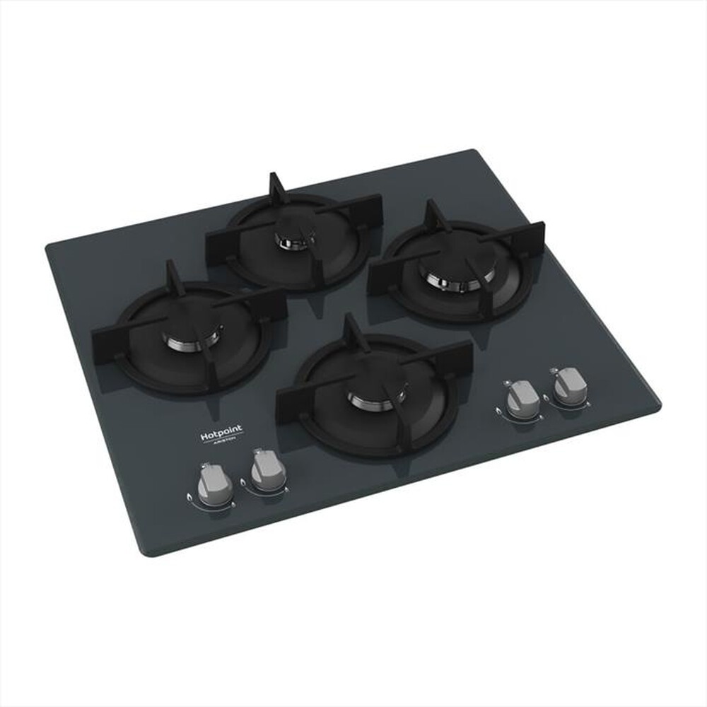 "HOTPOINT ARISTON - Piano cottura a gas HAGD 61S/MR 4 fuochi 59,6cm-Specchio"