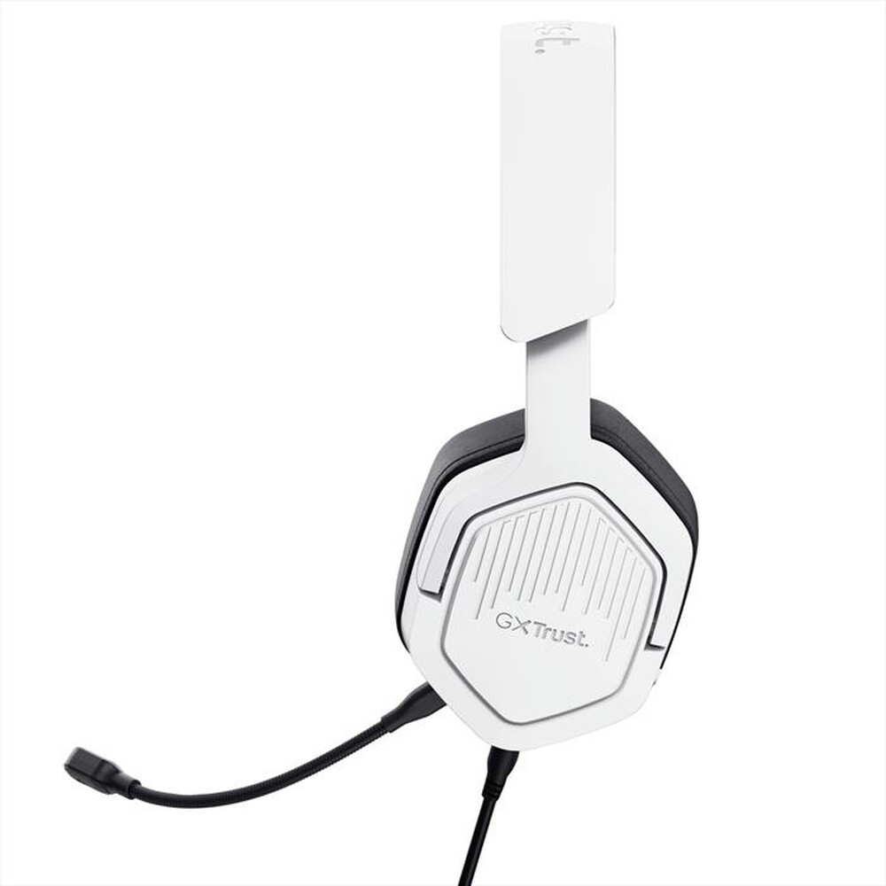 "TRUST - Cuffie gaming multipiattaforma GXT492W CARUS-WHITE"
