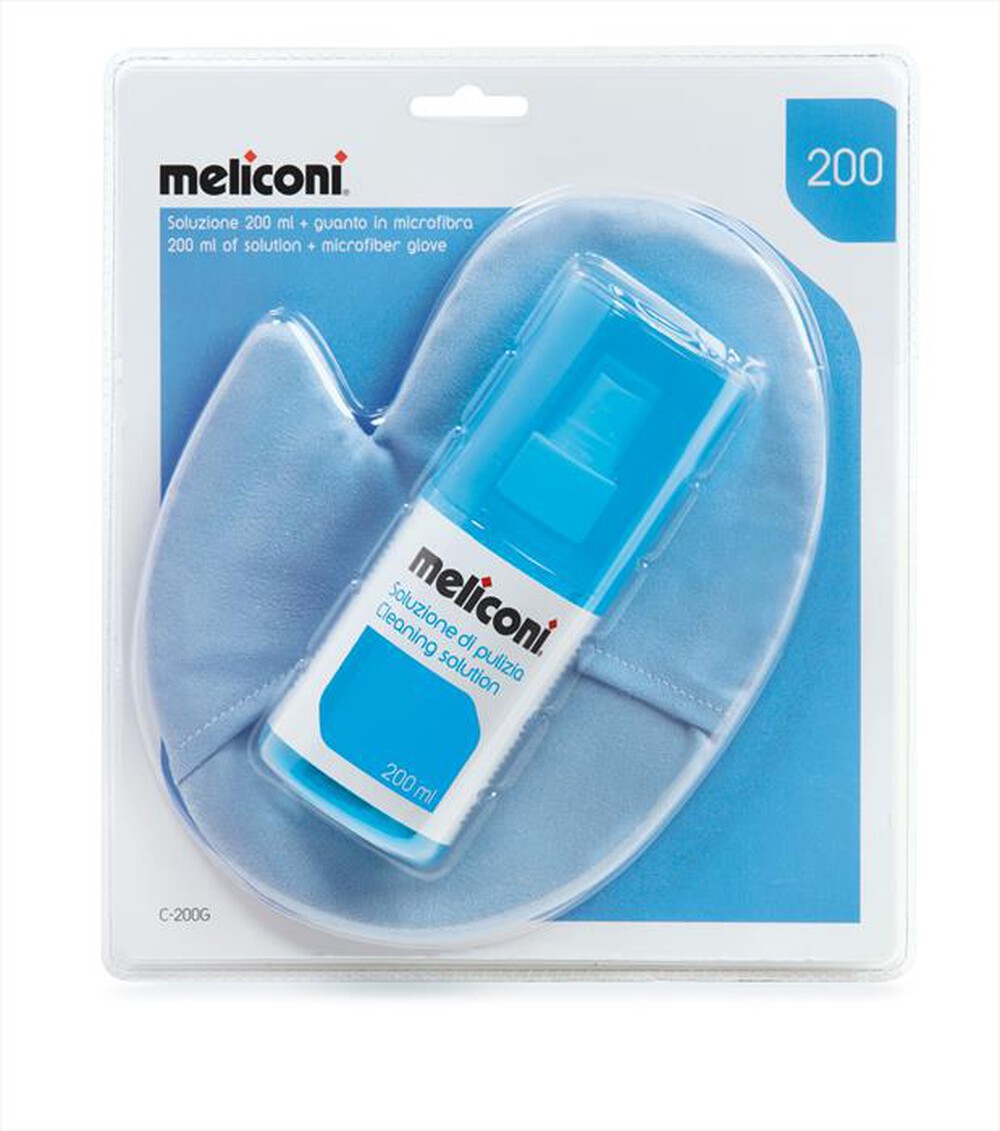 "MELICONI - Pulisci Tv 200ml c/guanto 621004-Bainco"