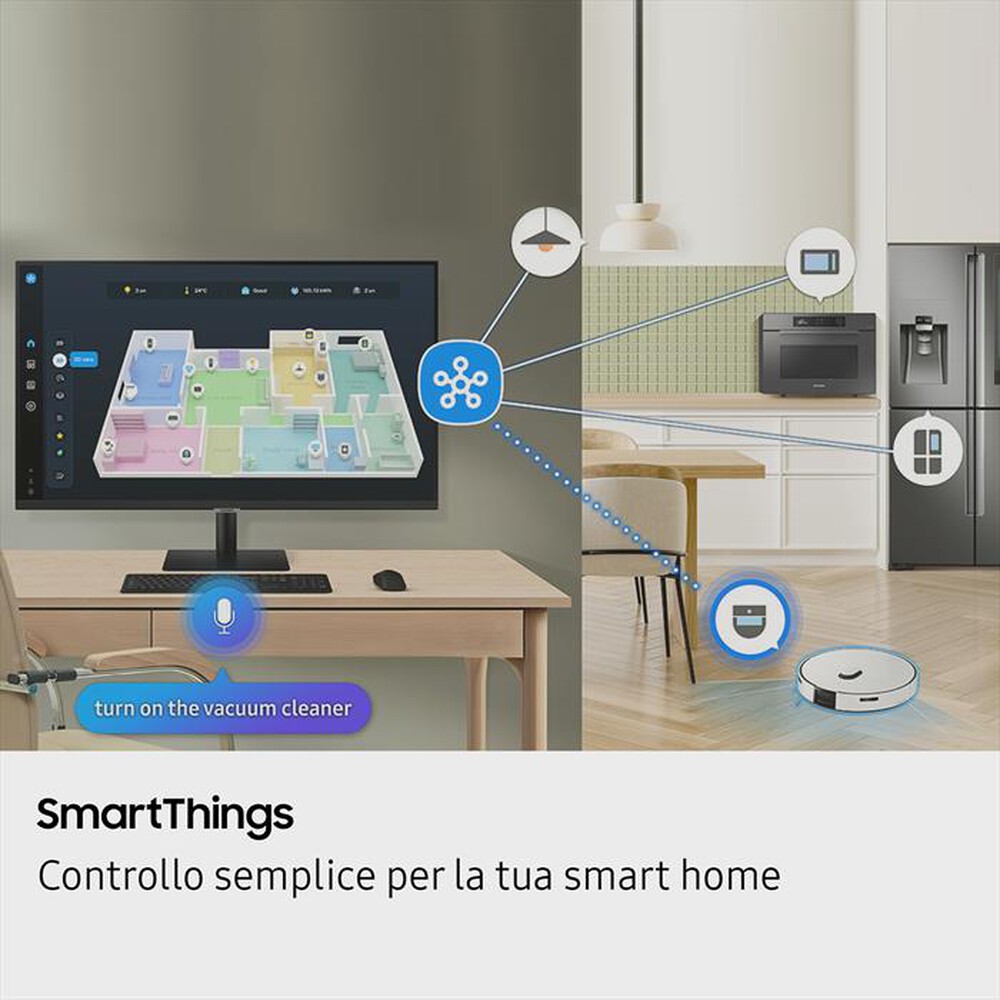 Immagine del prodotto SAMSUNG - Smart Monitor TV LCD UHD 4K 32" M7 - M70F-Black