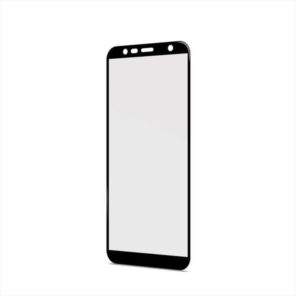 "CELLY - VETRO PROT. BORDI COLORATI PER GALAXY J6+-Trasparente/Vetro"