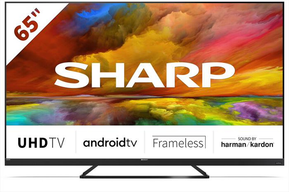 "SHARP - Smart TV Q-LED UHD 4K 65\" 65EQ3EA-Nero"