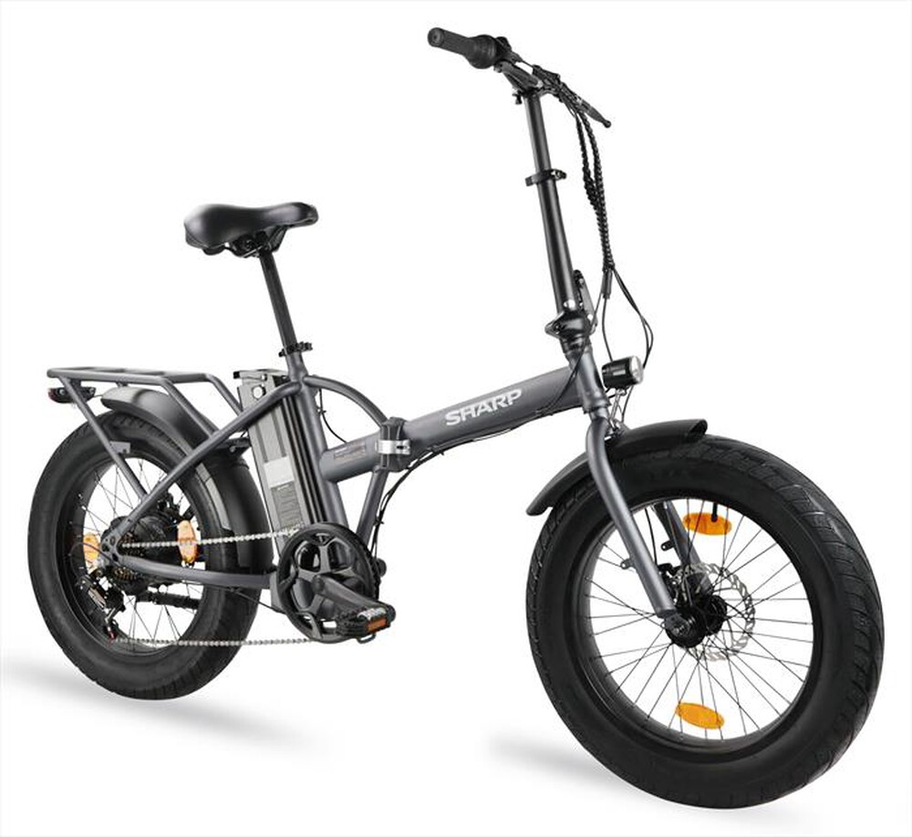 "SHARP - FAT bike pieghevole BK-FD06-EN-Navy/Grey"