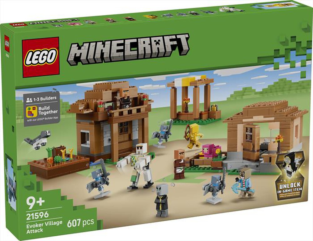 Immagine del prodotto LEGO - MINECRAFT Attacco villaggio dell&rsquo;Evocatore - 21596