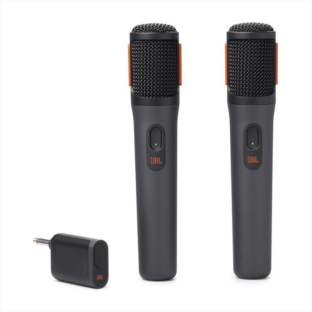 "JBL - Microfono a condensatore PARTYBOX WIRELESS MIC-Nero"