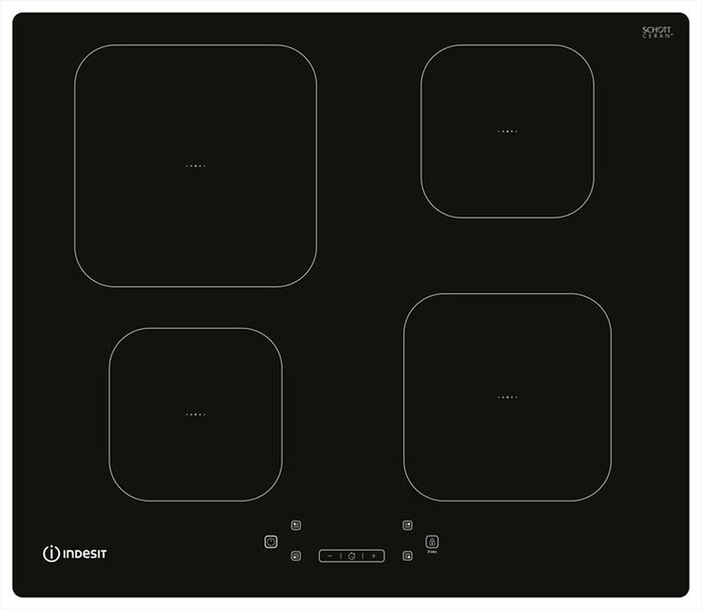 "INDESIT - Piano cottura induzione IS 83Q60 NE 59 cm-Nero"