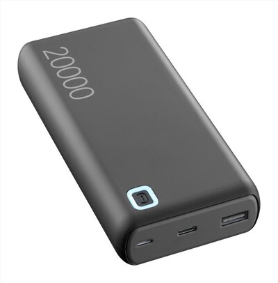 CELLULARLINE - Power bank ESSENCE TURBO 20000-Nero