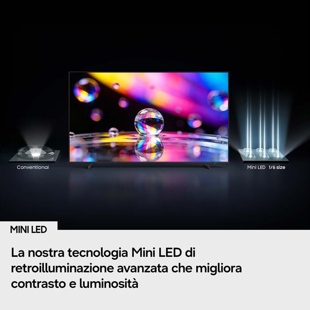 Immagine del prodotto SAMSUNG - Smart TV Mini LED 4K AI 85" UE85M80HAUXZT-Titan Black
