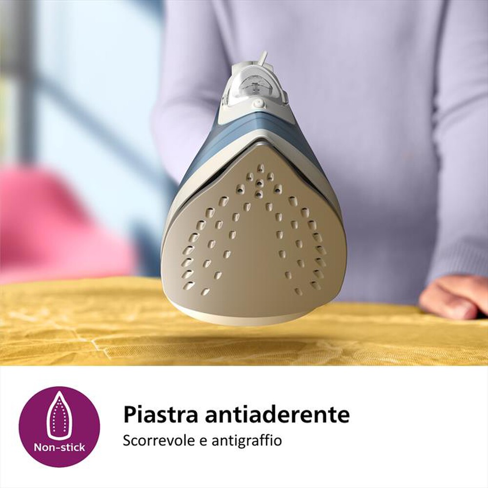 Immagine del prodotto PHILIPS - Ferro da stiro a vapore SERIE 2000 DST2010/20-Azzurro