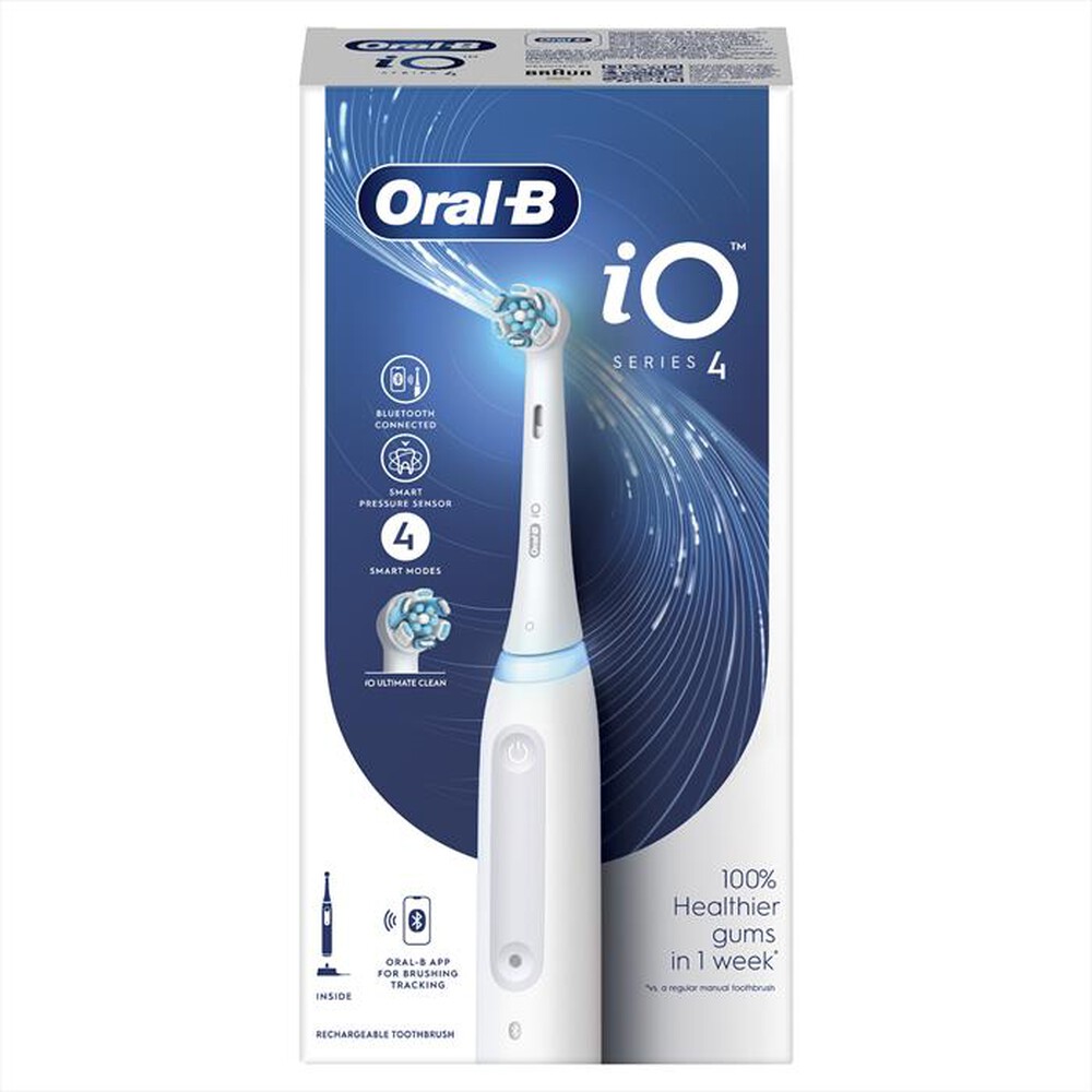 Immagine del prodotto ORAL-B - Spazzolino elettrico IO 4-BIANCO
