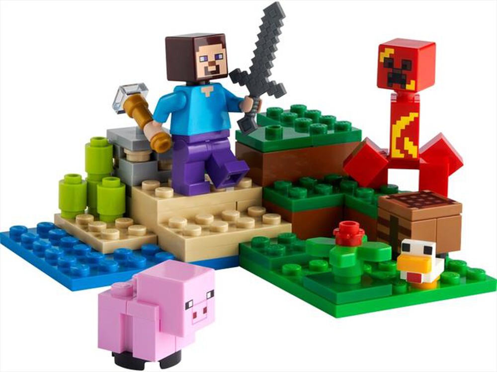 "LEGO - MINECRAFT L'AGGUATO DEL CREEPER - 21177"