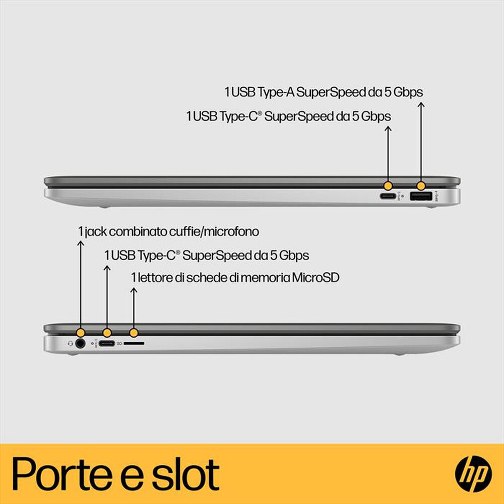 Immagine del prodotto HP - Notebook CHROMEBOOK 15A-NA0001NL-Mineral Silver