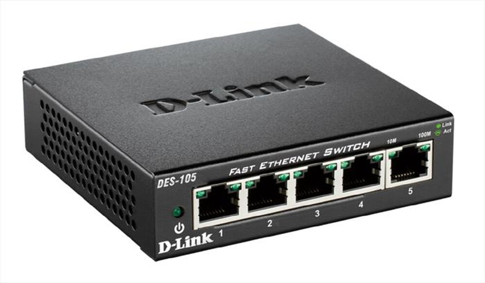 Immagine del prodotto D-LINK - 5-Port Fast Ethernet Unmanaged Desktop Switch