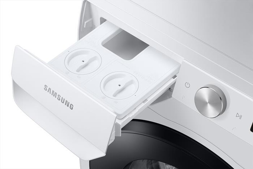 "SAMSUNG - Lavatrice WW10T534DAW/S3 ECODOSATORE AI CONTROL-BIANCO CON OBLO' Shiny Black"