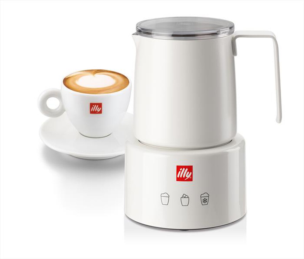 "ILLY - Montalatte elettrico ILL02_000015-Bianco"