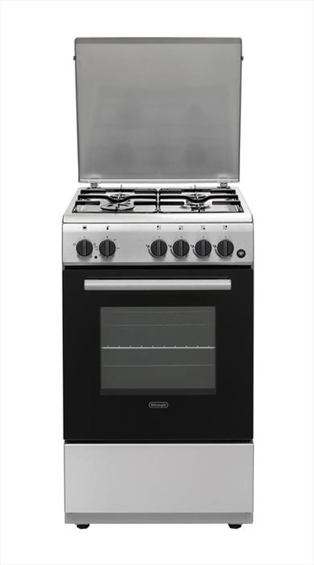 "DE LONGHI - Cucina a gas DL554EX Classe A-inox"