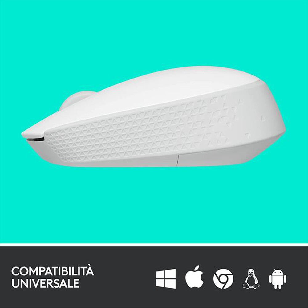 "LOGITECH - M171 Wireless Mouse-Bianco"