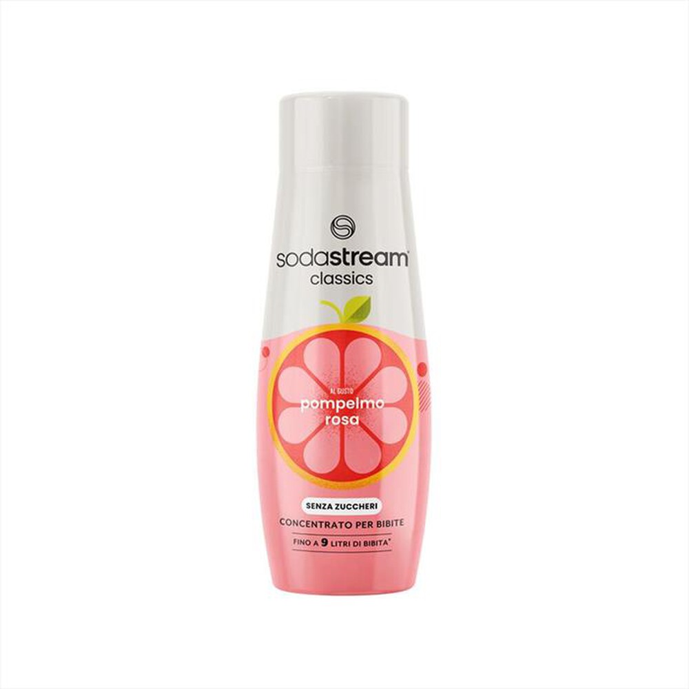 "SODASTREAM - Concentrato al gusto di Pompelmo Rosa Zero 440 ml-ROSA/GRIGIO"